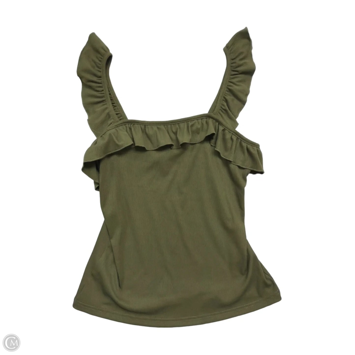 Tank Top By Clothes Mentor In Green, Size: L