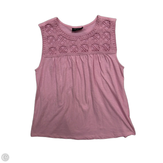 Tank Top By Lane Bryant In Pink, Size: Xl