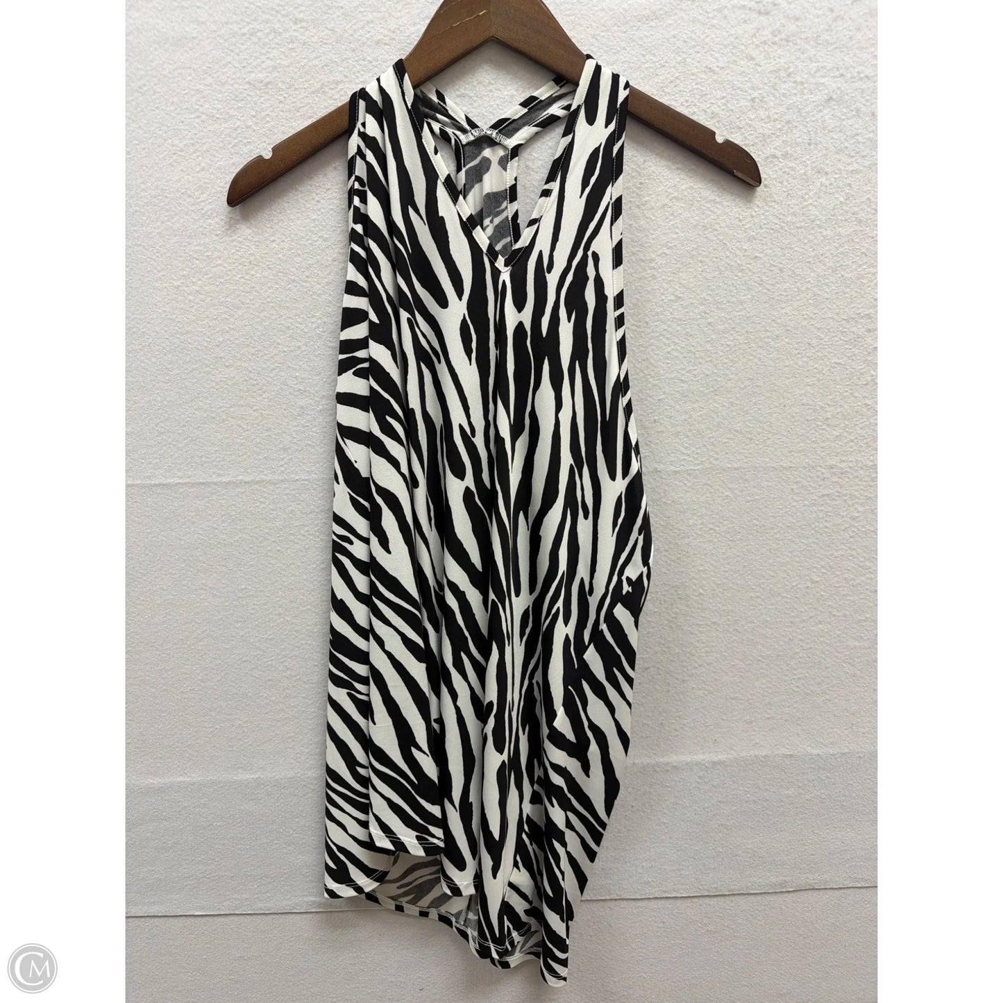 Tank Top By Lane Bryant In Zebra Print, Size: 1x