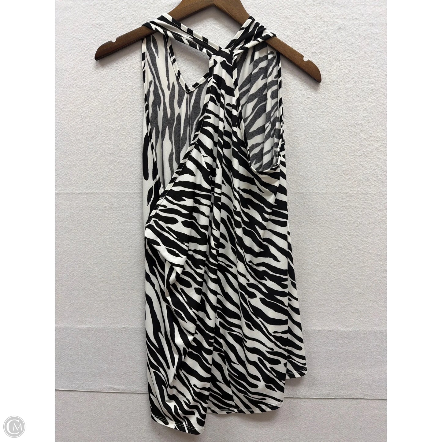 Tank Top By Lane Bryant In Zebra Print, Size: 1x