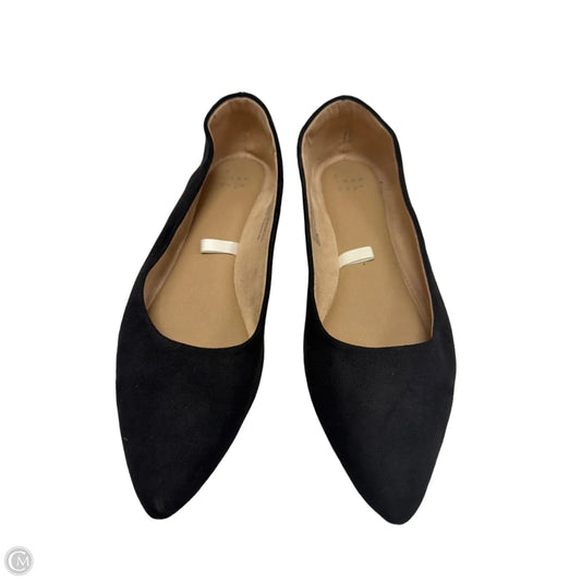 Shoes Flats By A New Day In Black, Size: 10