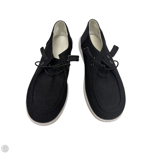 Shoes Flats By Clothes Mentor In Black, Size: 10