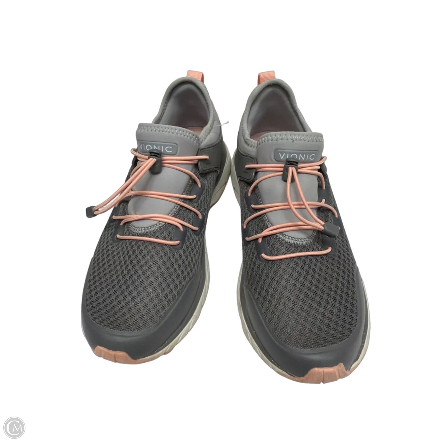 Shoes Athletic By Vionic In Grey & Pink, Size: 8.5