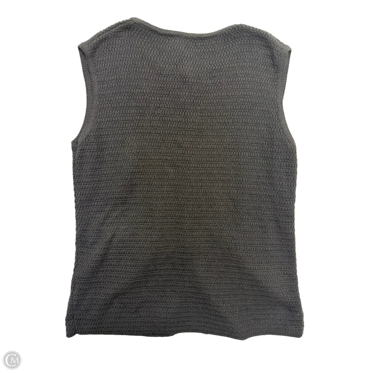 Vest Sweater By Clothes Mentor In Black, Size: M