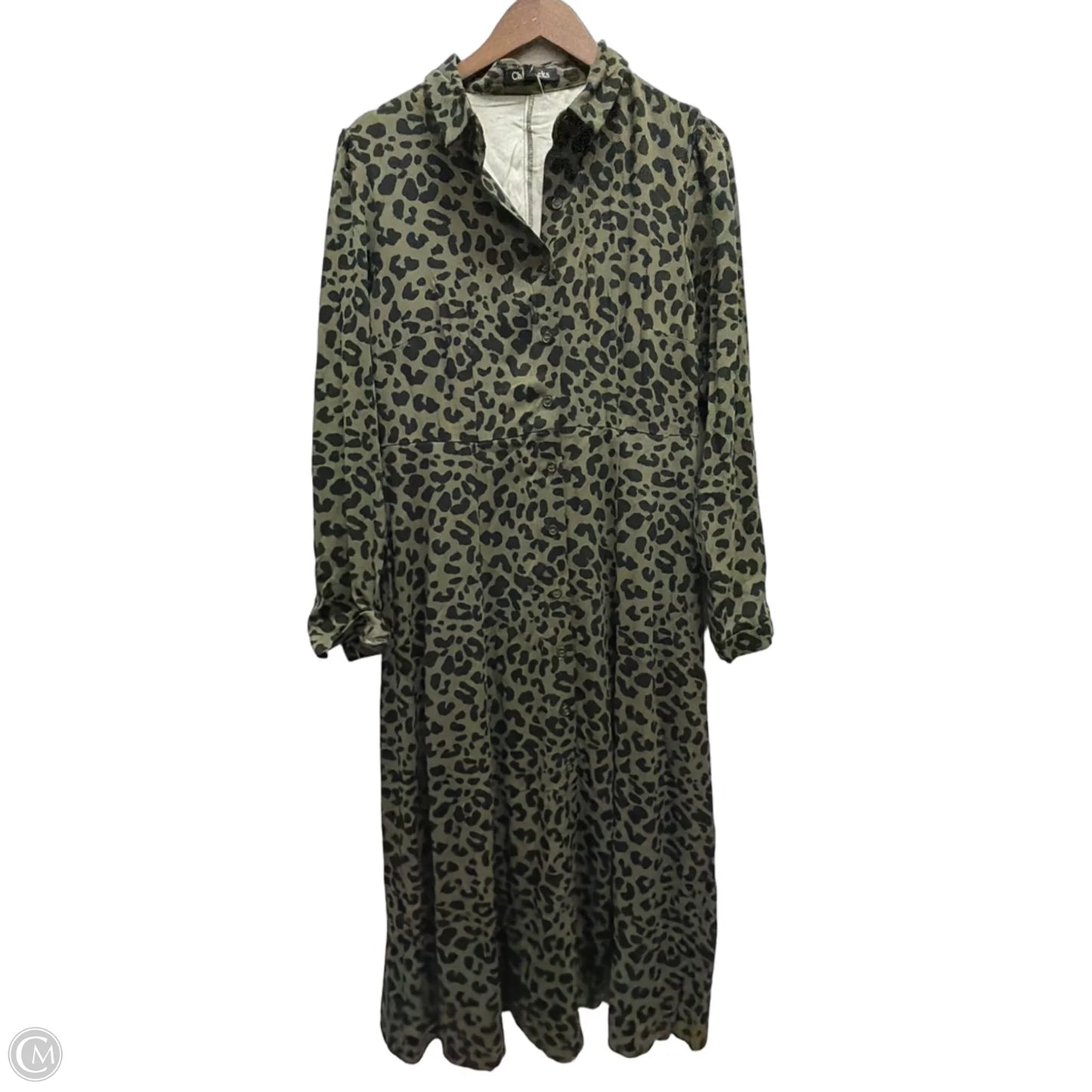 Dress Casual Maxi By Chadwicks In Animal Print, Size: M