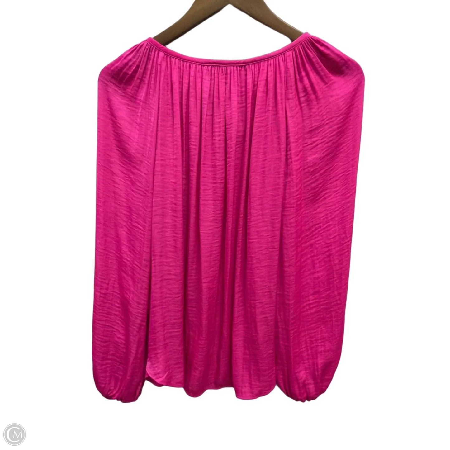 Top Long Sleeve By Jennifer Lopez In Pink, Size: S
