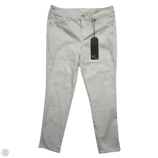 Jeans Skinny By 1822 Denim In White, Size: 12