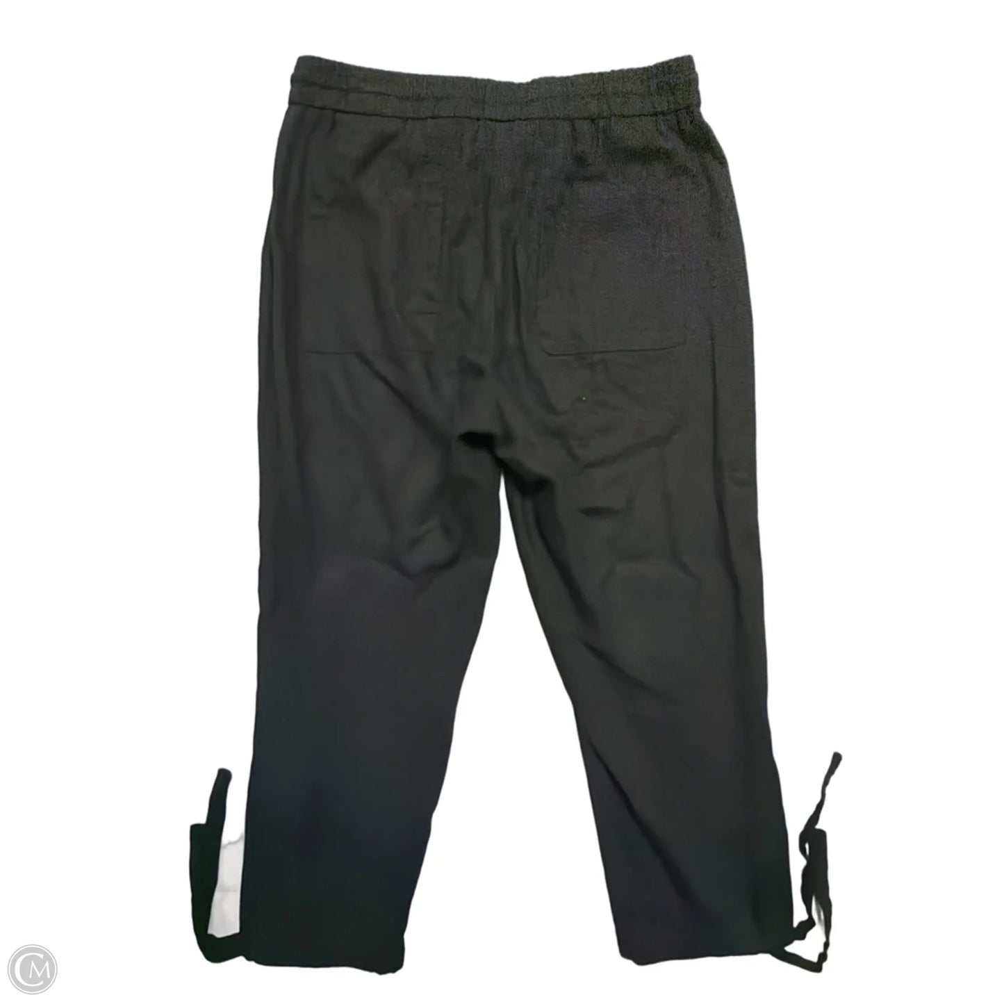 Pants Linen By Jules & Leopold In Black, Size: 8