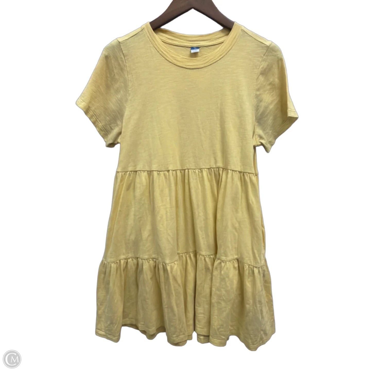 Dress Casual Short By Old Navy In Yellow, Size: M