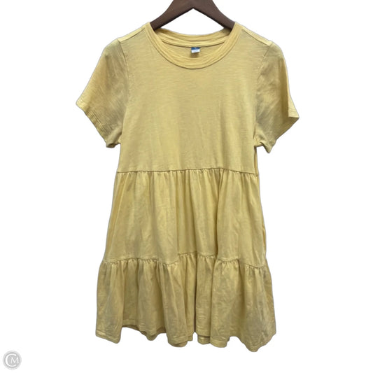Dress Casual Short By Old Navy In Yellow, Size: M