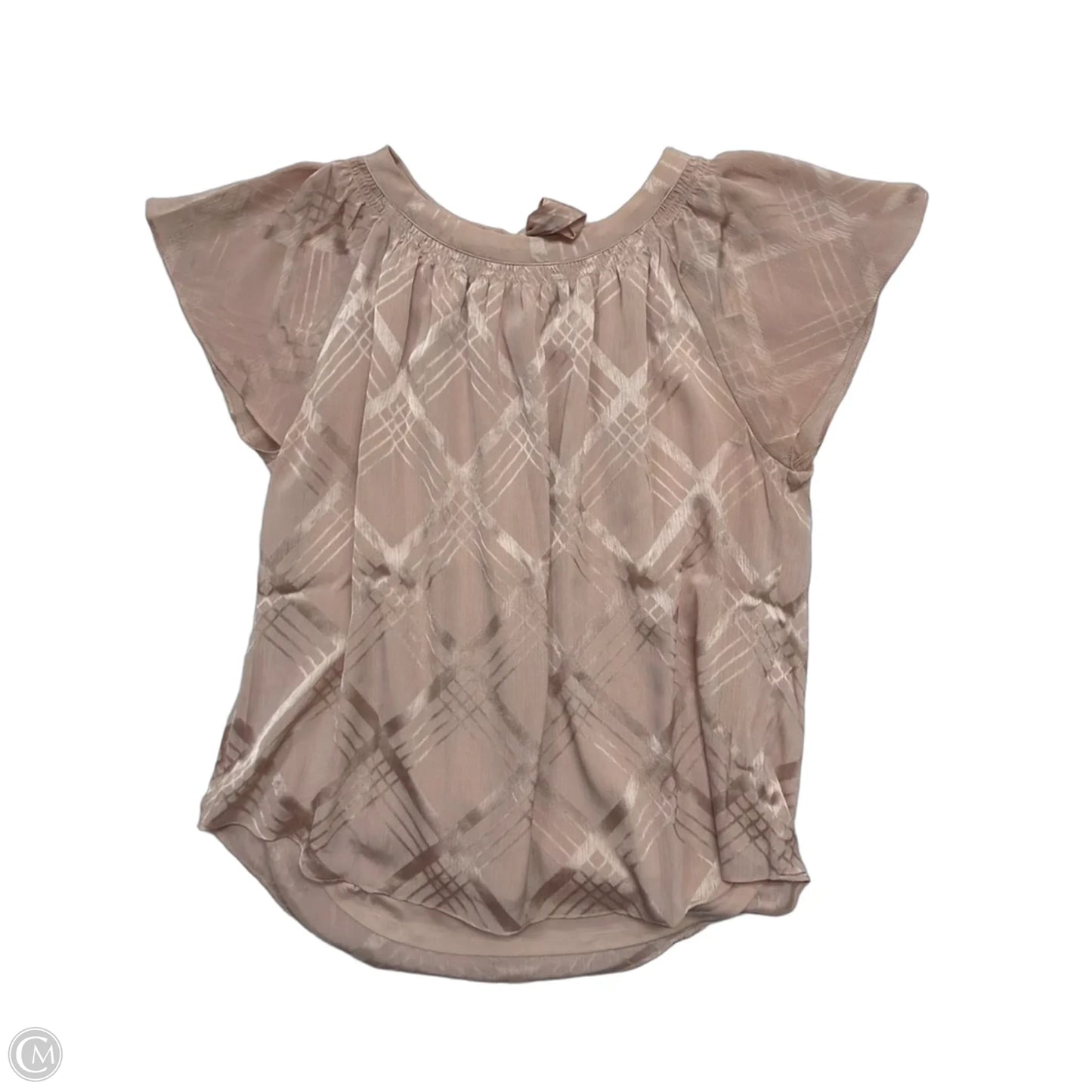 Top Short Sleeve By Lc Lauren Conrad In Pink, Size: L