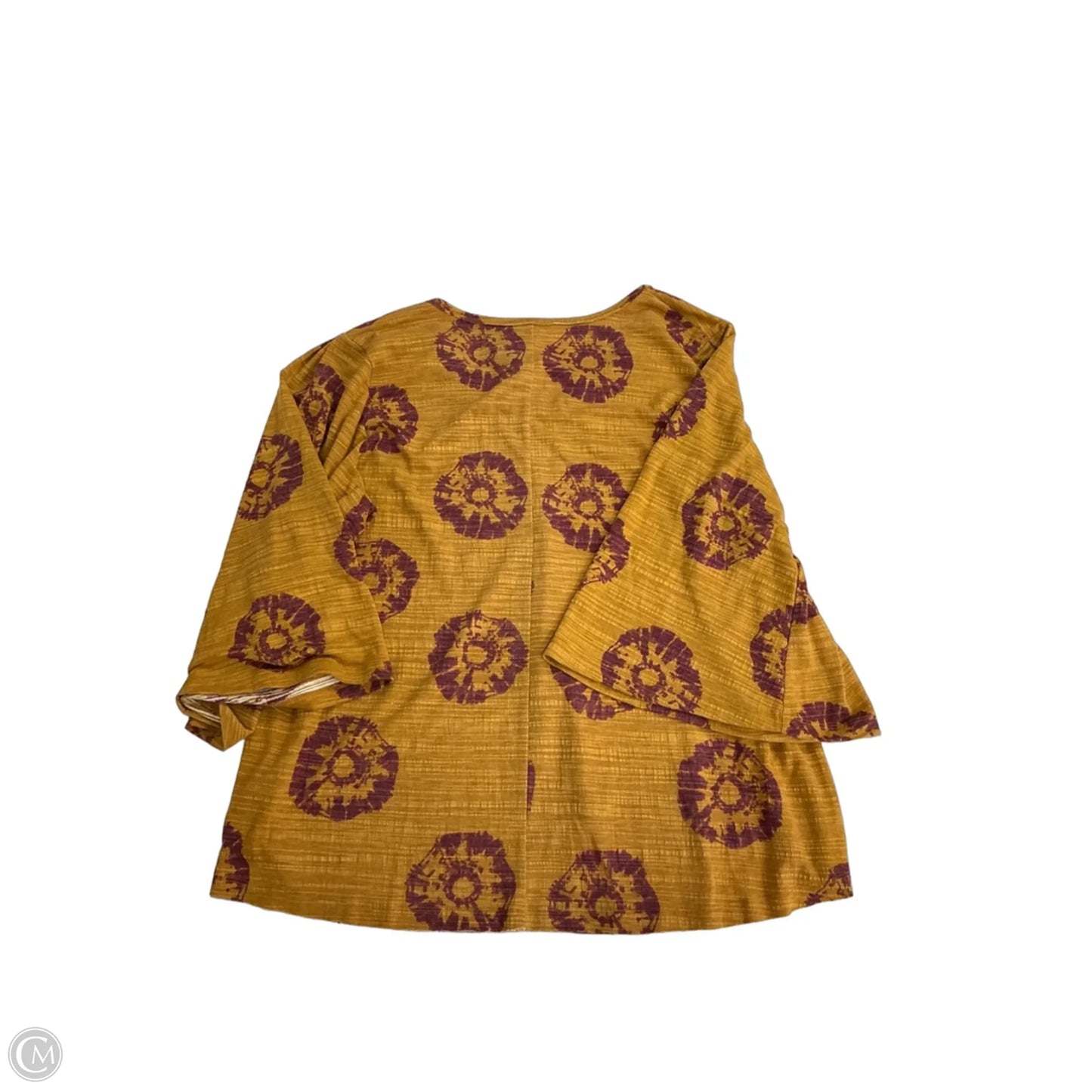 Top Cami By Wonderly In Pink & Yellow, Size: 2x
