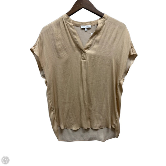 Top Sleeveless By Maison Damelie In Gold, Size: S