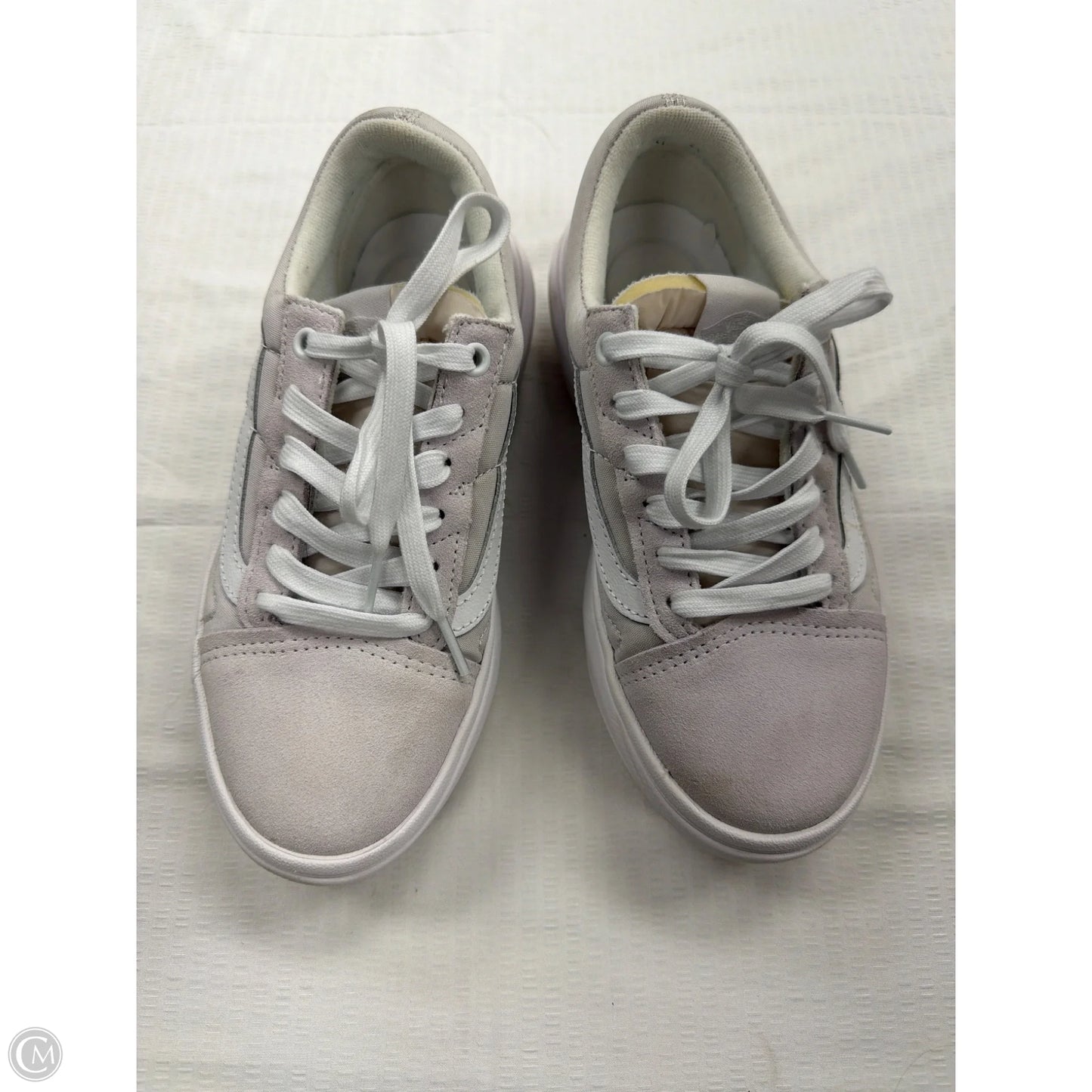 Shoes Sneakers By Vans In Grey, Size: 7