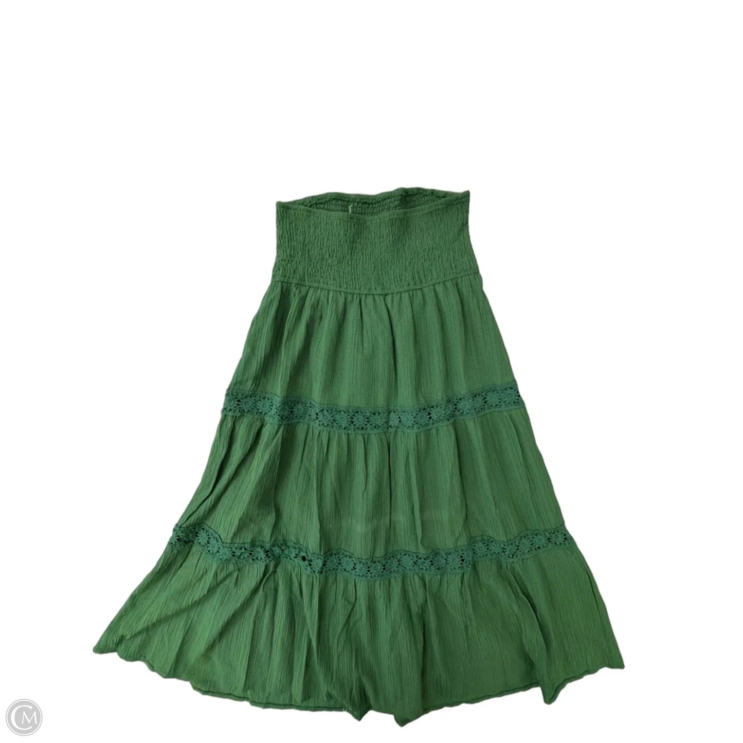Dress Casual Midi By Shein In Green, Size: Xl