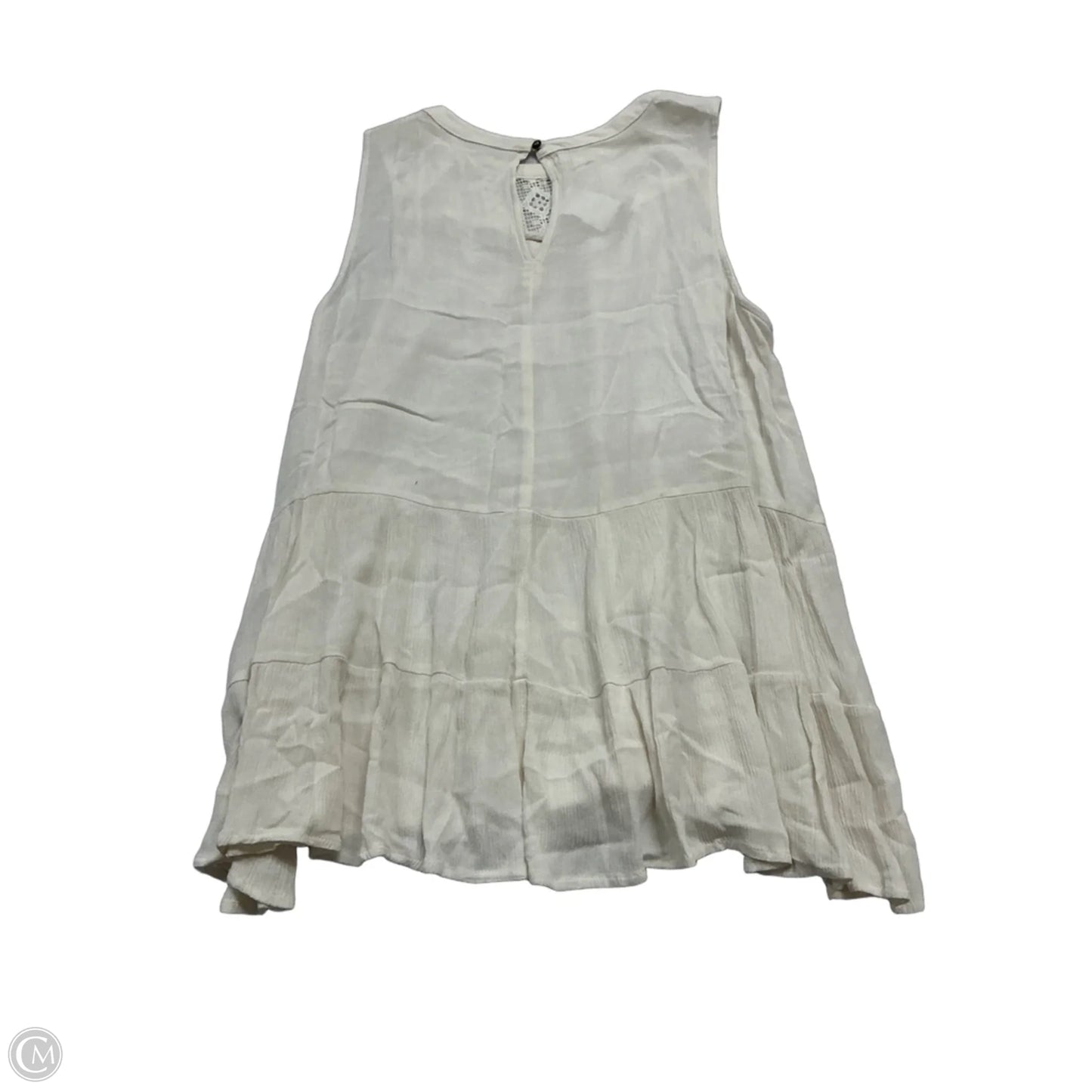 Top Sleeveless By Maurices In Cream, Size: Xl