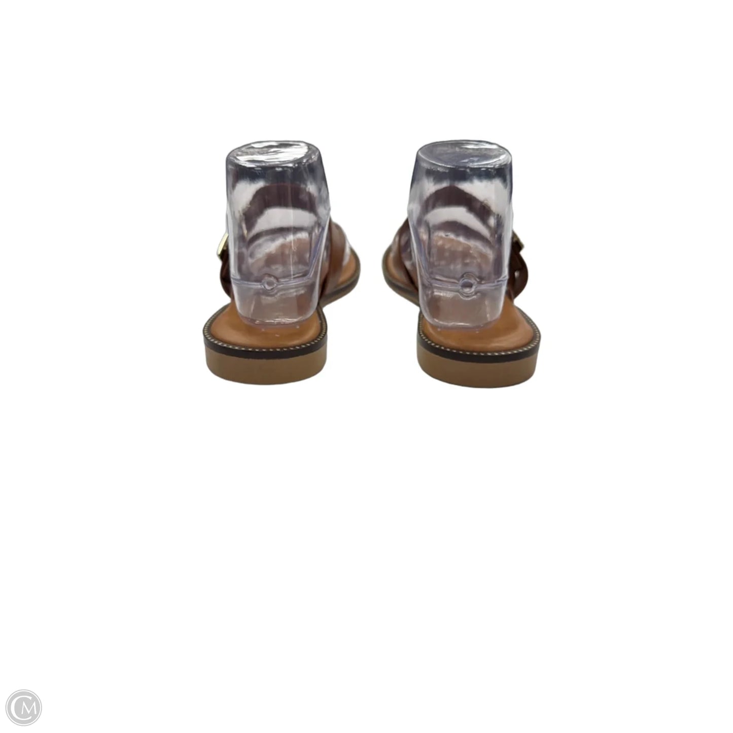 Sandals Flats By Toscanella In Brown, Size: 7.5