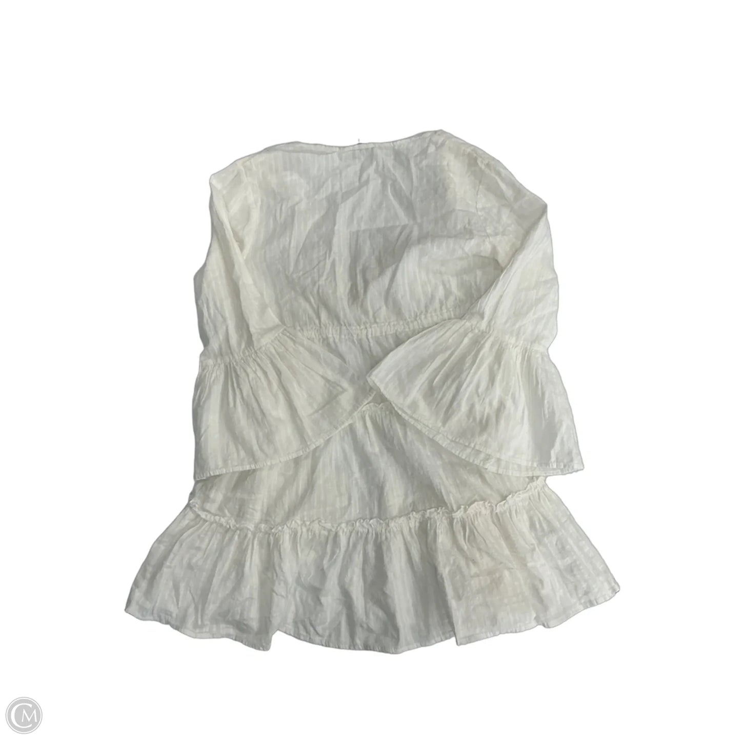 Swimwear Cover-up By Clothes Mentor In White, Size: S