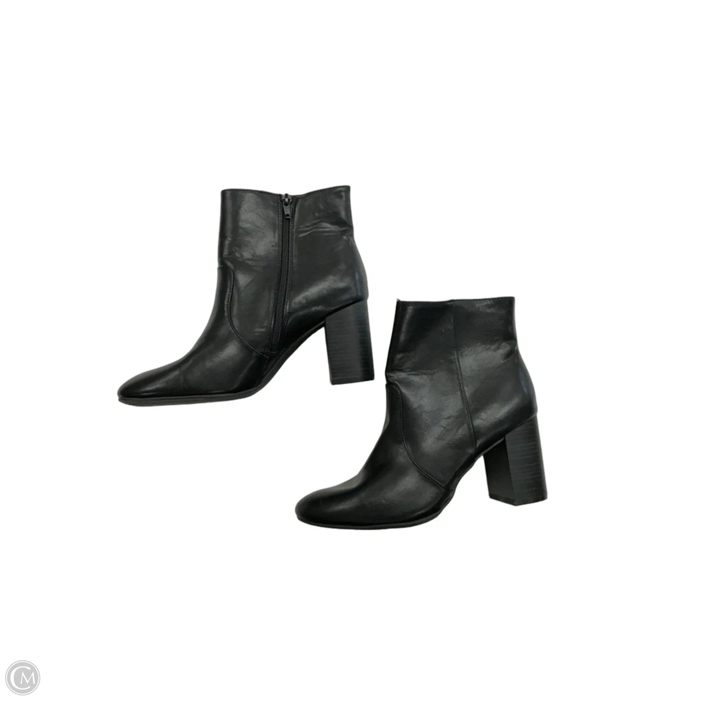 Boots Ankle Heels By Old Navy In Black, Size: 9.5