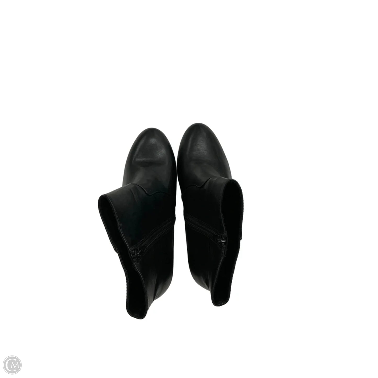 Boots Ankle Heels By Old Navy In Black, Size: 9.5