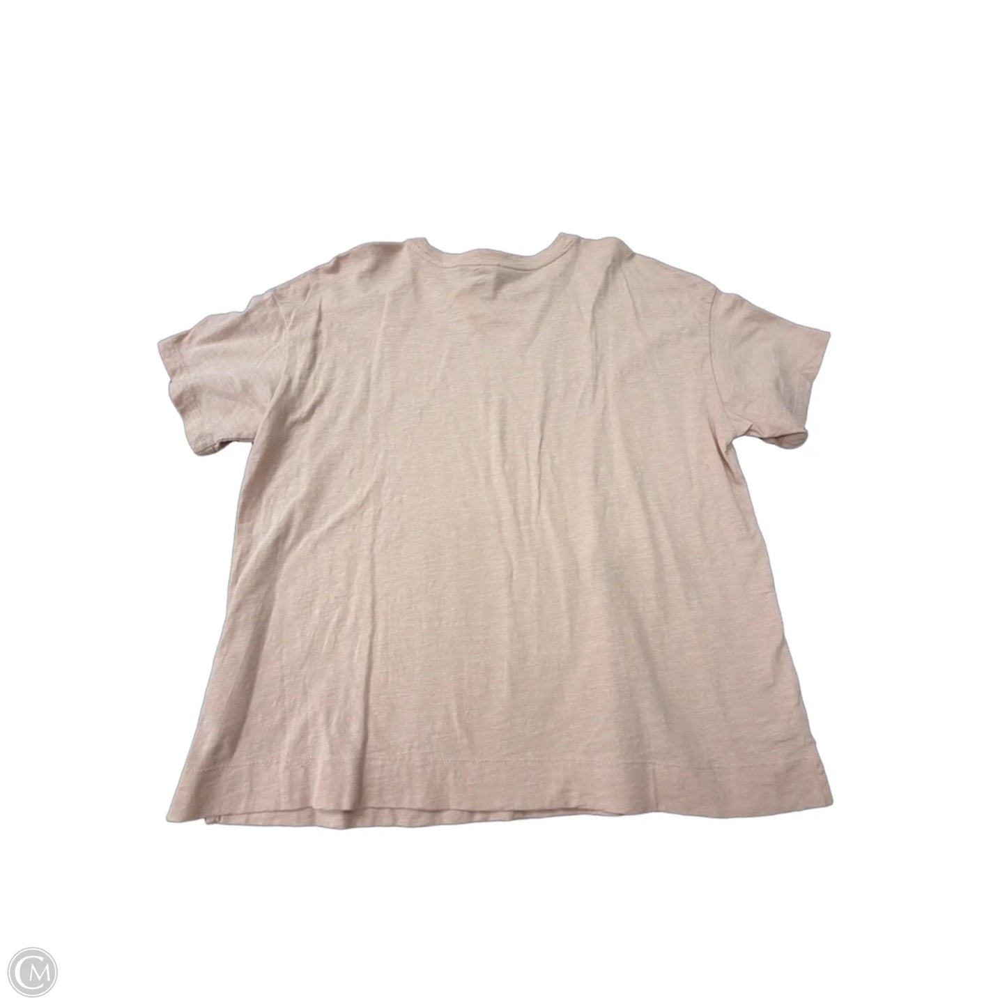 Top Short Sleeve Basic By Old Navy In Pink, Size: M
