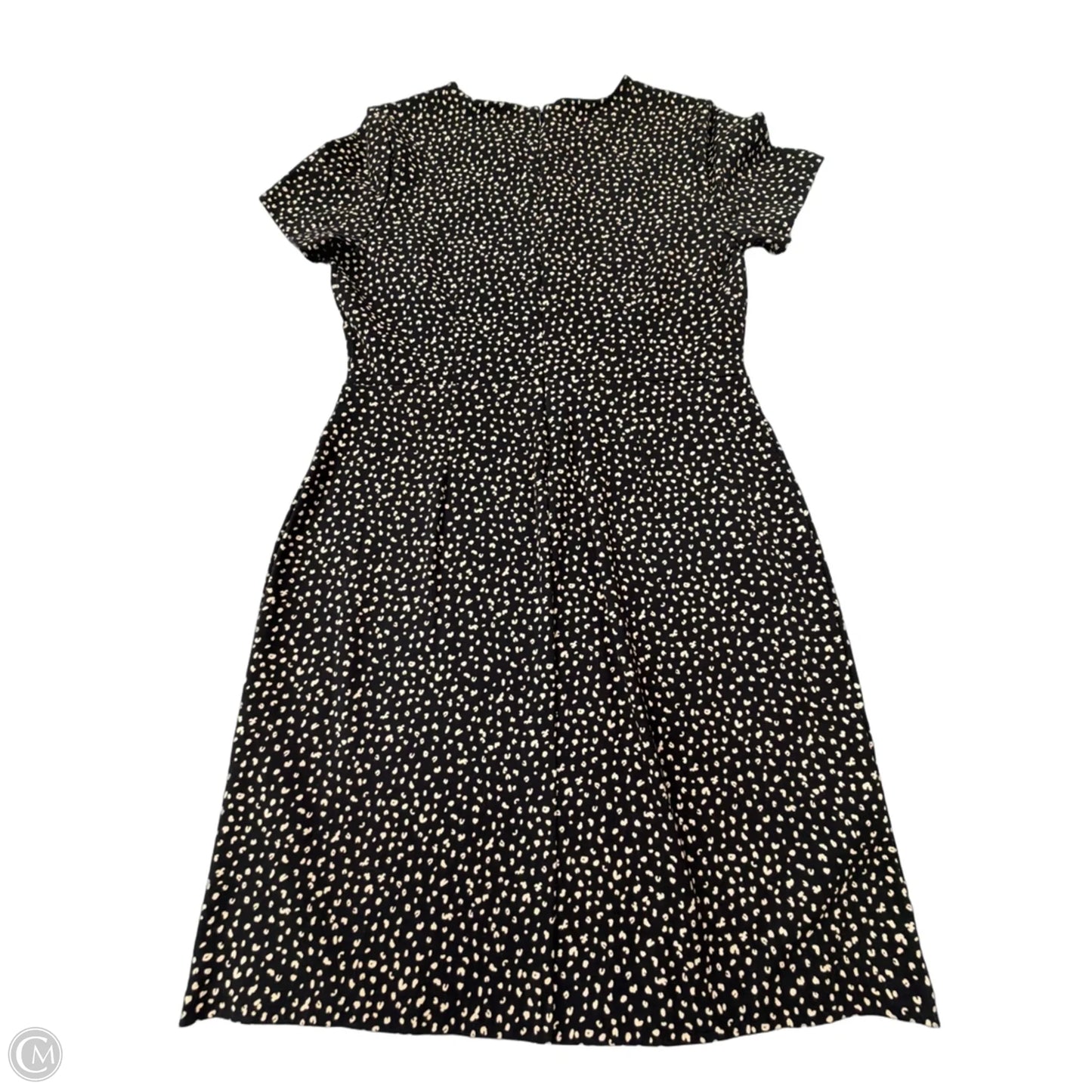 Dress Casual Short By Old Navy In Black & Cream, Size: L