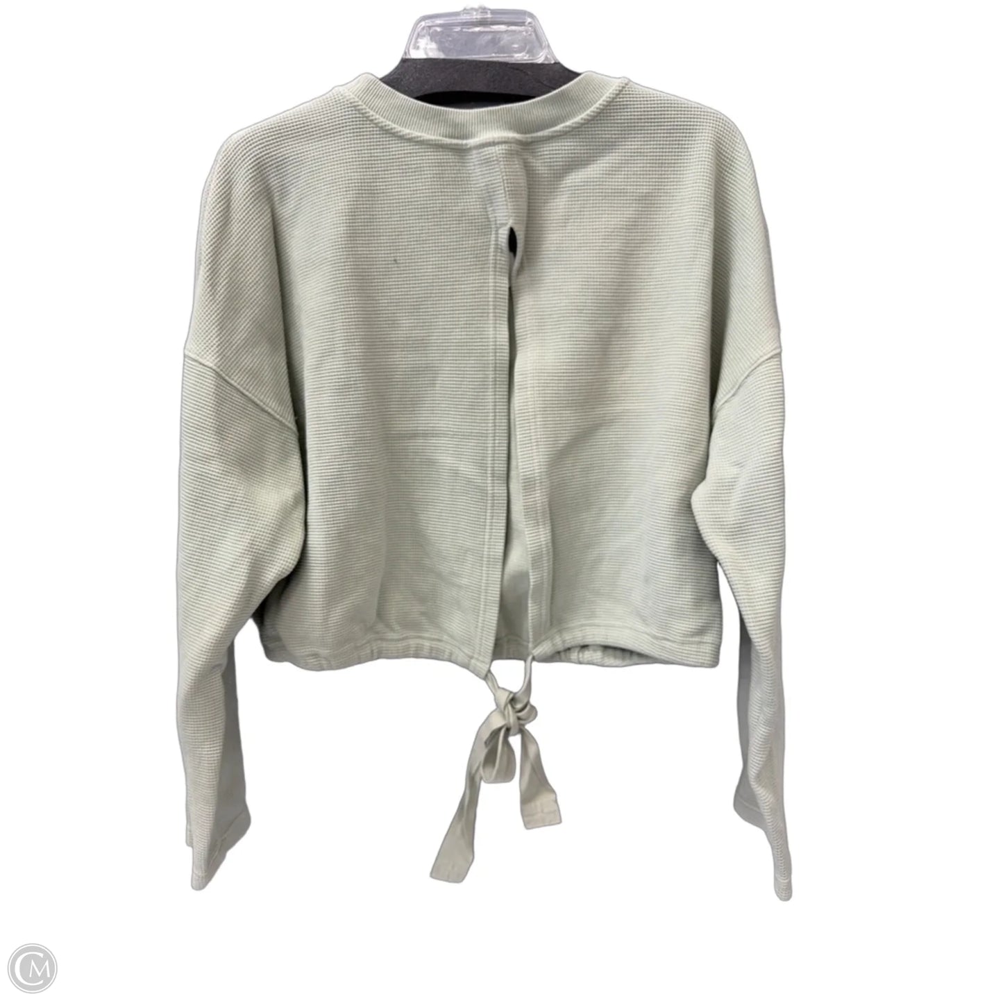 Sweatshirt Crewneck By Fabletics In Green, Size: S