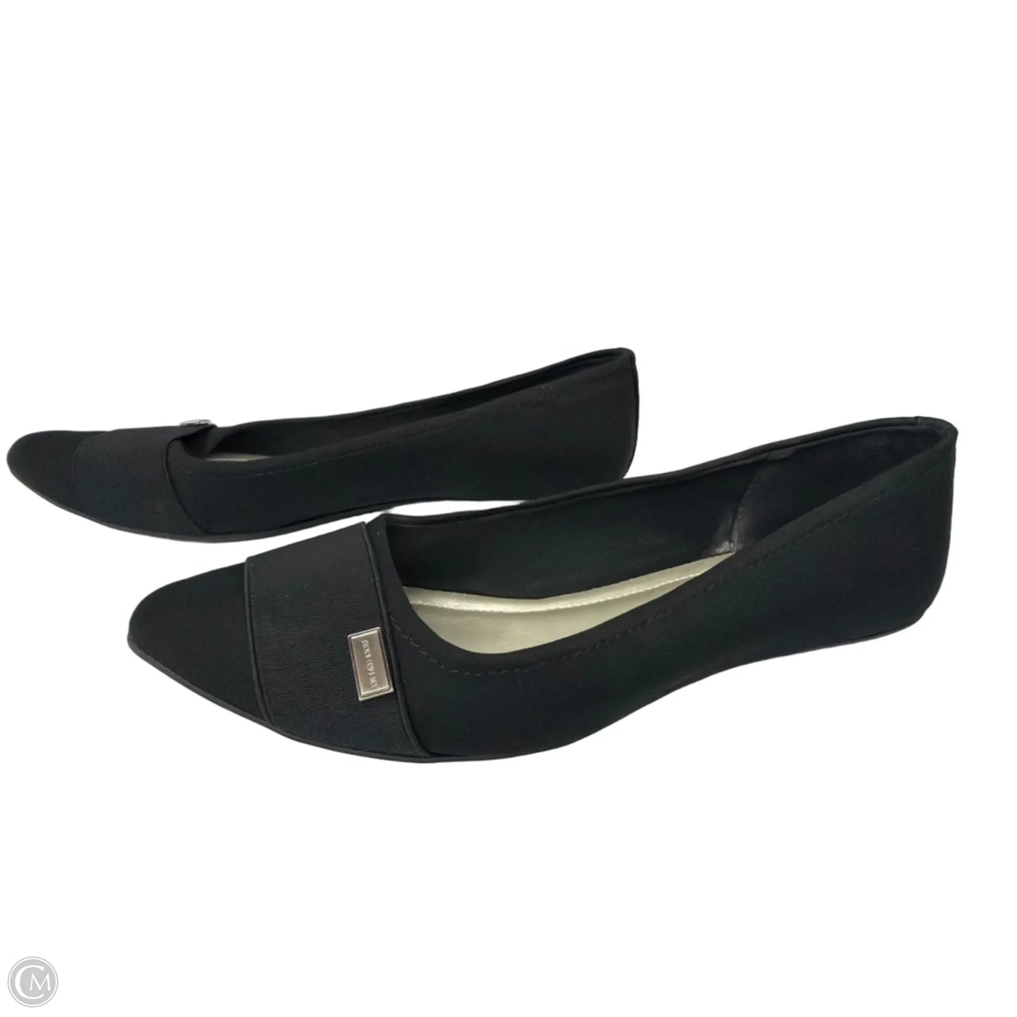 Shoes Flats By Anne Klein In Black, Size: 9