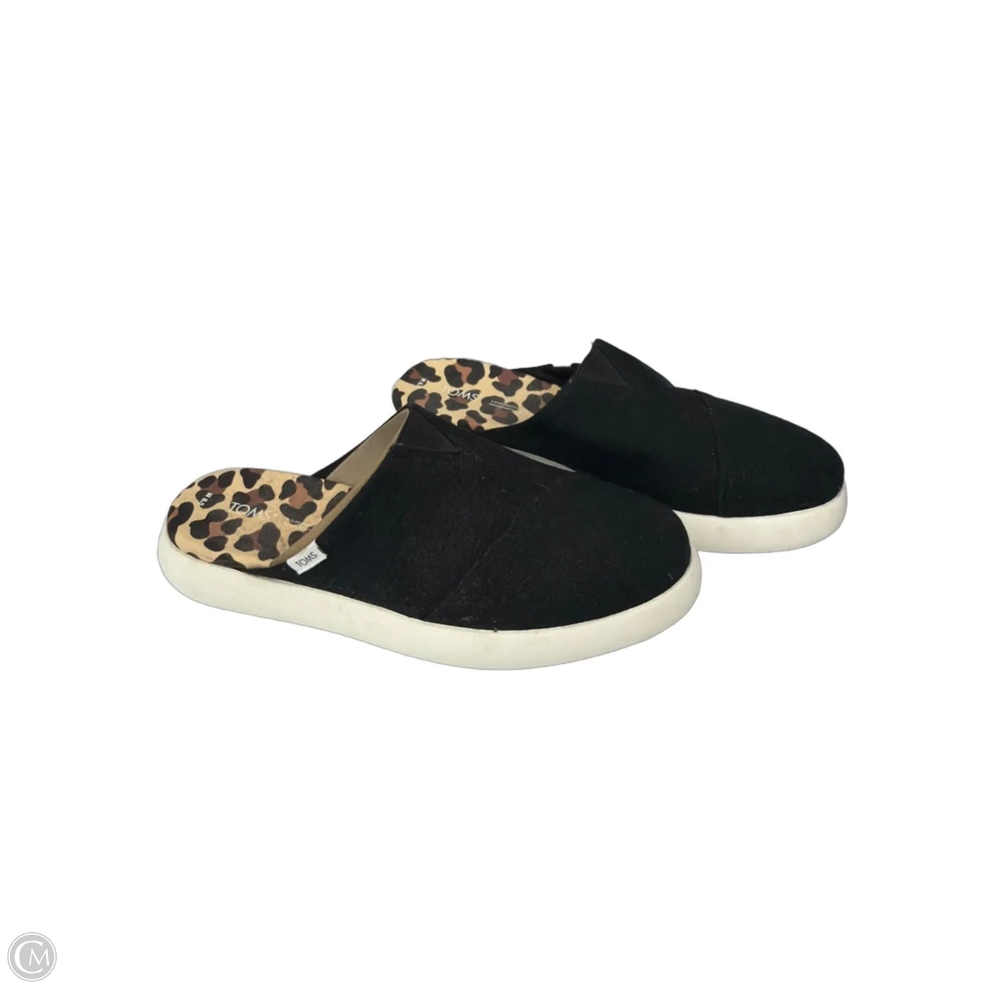 Shoes Flats By Toms In Black, Size: 8.5