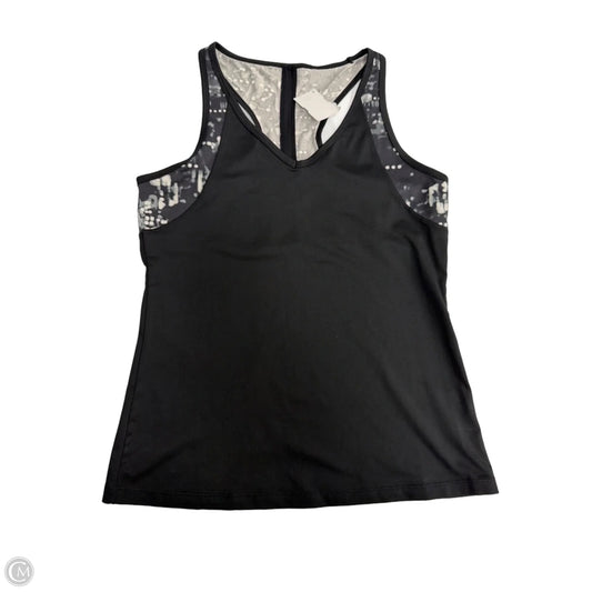 Athletic Tank Top By Tail In Black, Size: M
