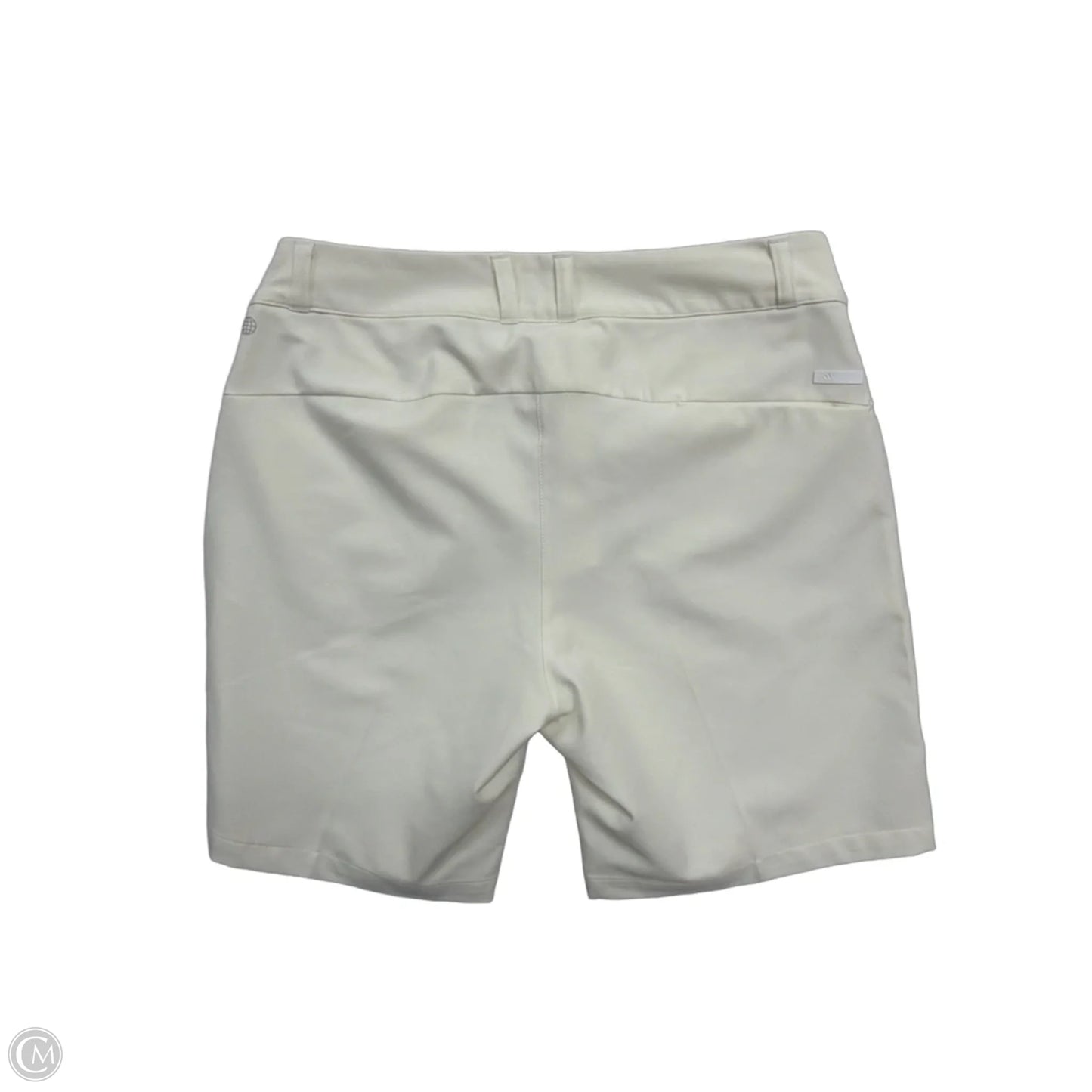 Athletic Shorts By Adidas In Cream, Size: M