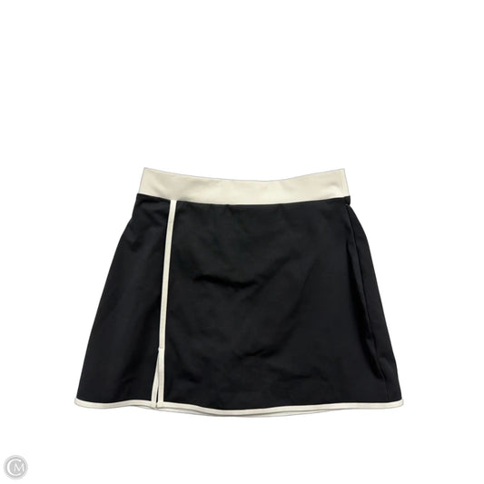 Athletic Skort By Gapfit In Black & White, Size: S