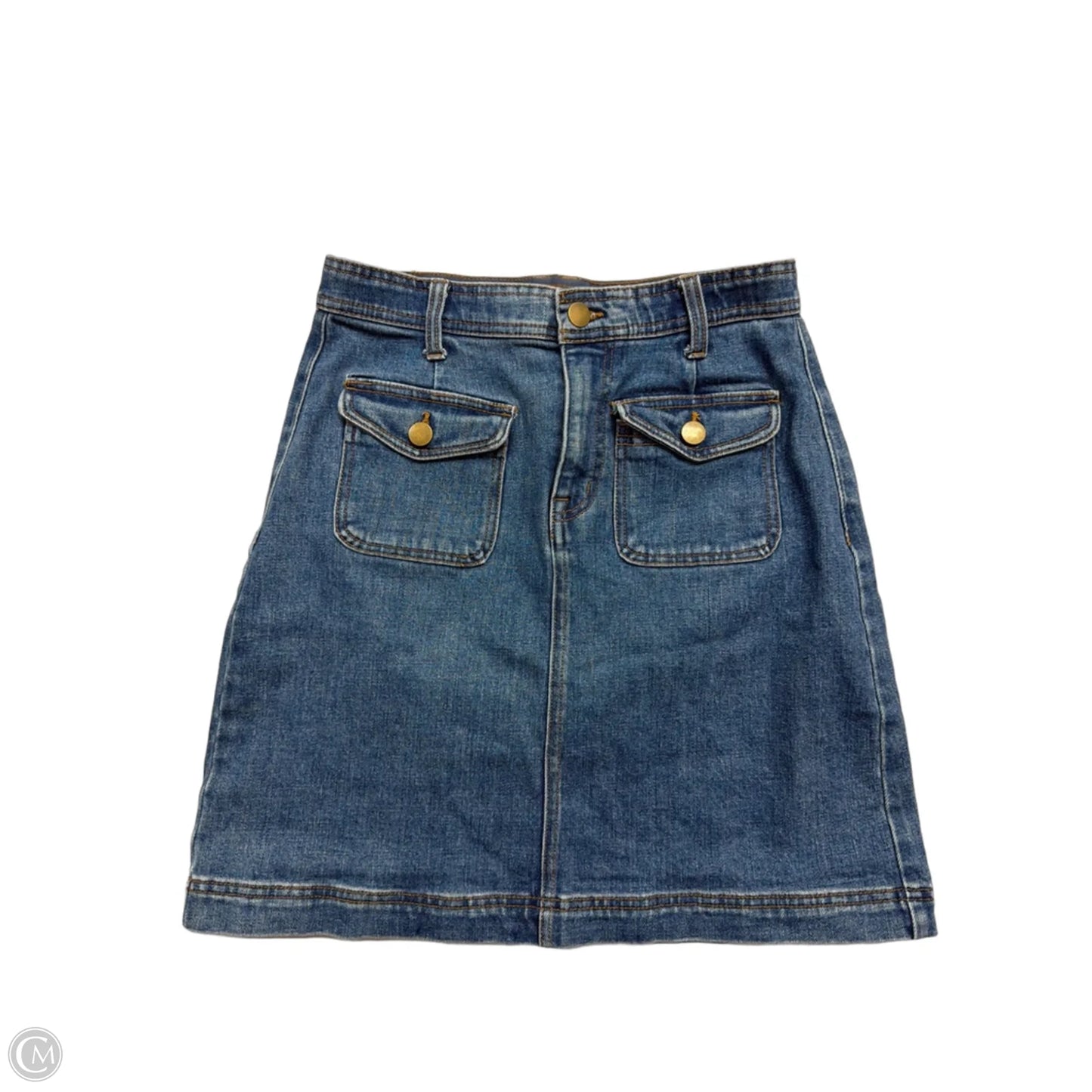 Skirt Mini & Short By Draper James In Blue Denim, Size: 6