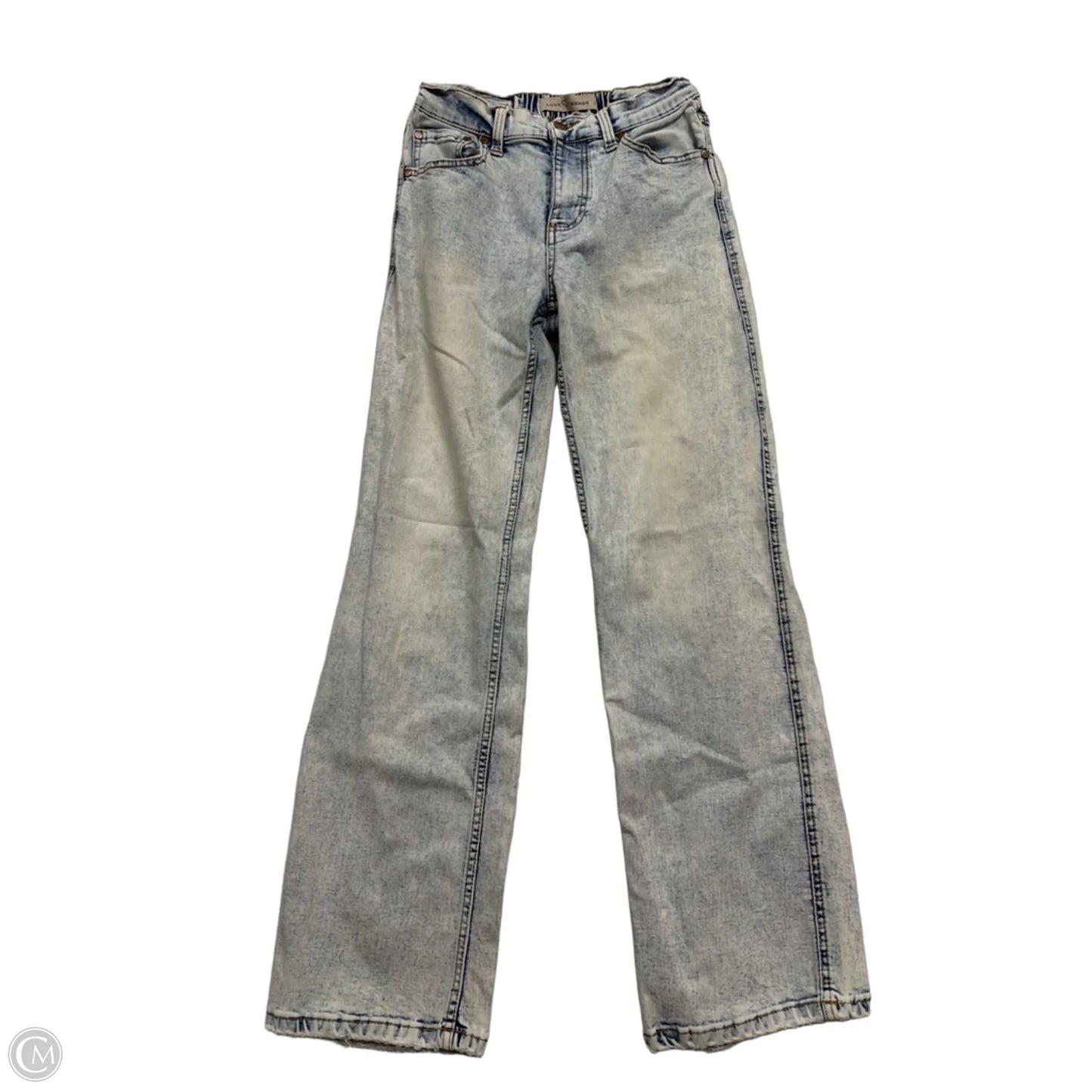 Jeans Straight By Clothes Mentor In Blue Denim, Size: 4