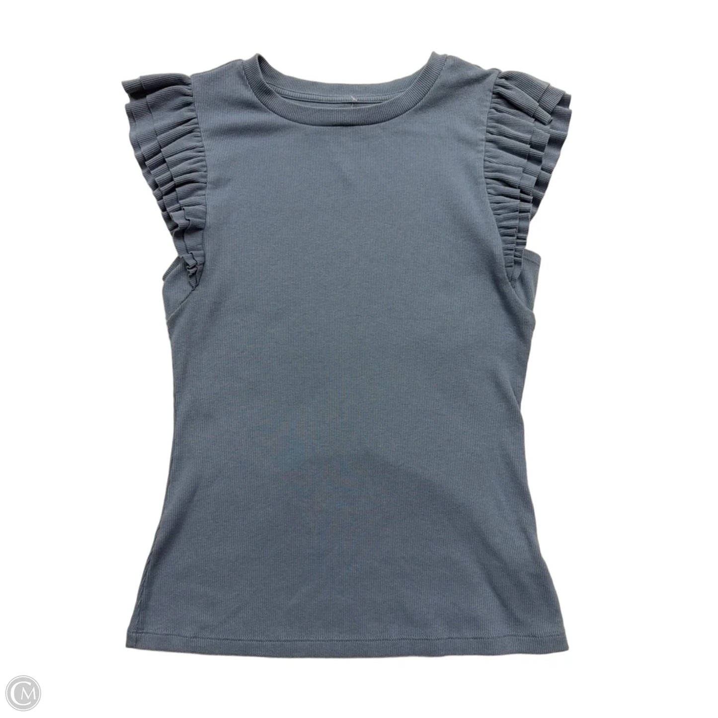 Top Sleeveless By Gap In Blue, Size: M