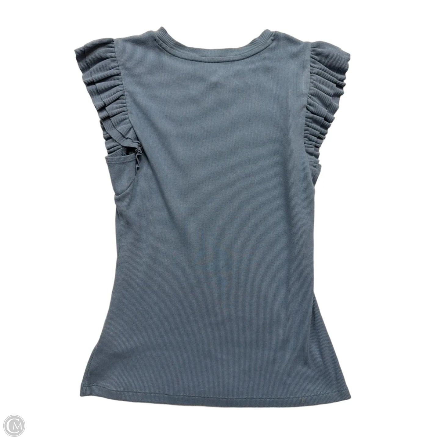 Top Sleeveless By Gap In Blue, Size: M
