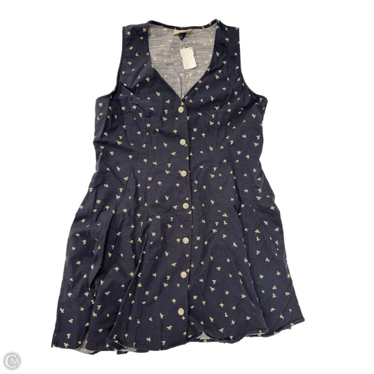 Dress Casual Short By Universal Thread In Blue, Size: L