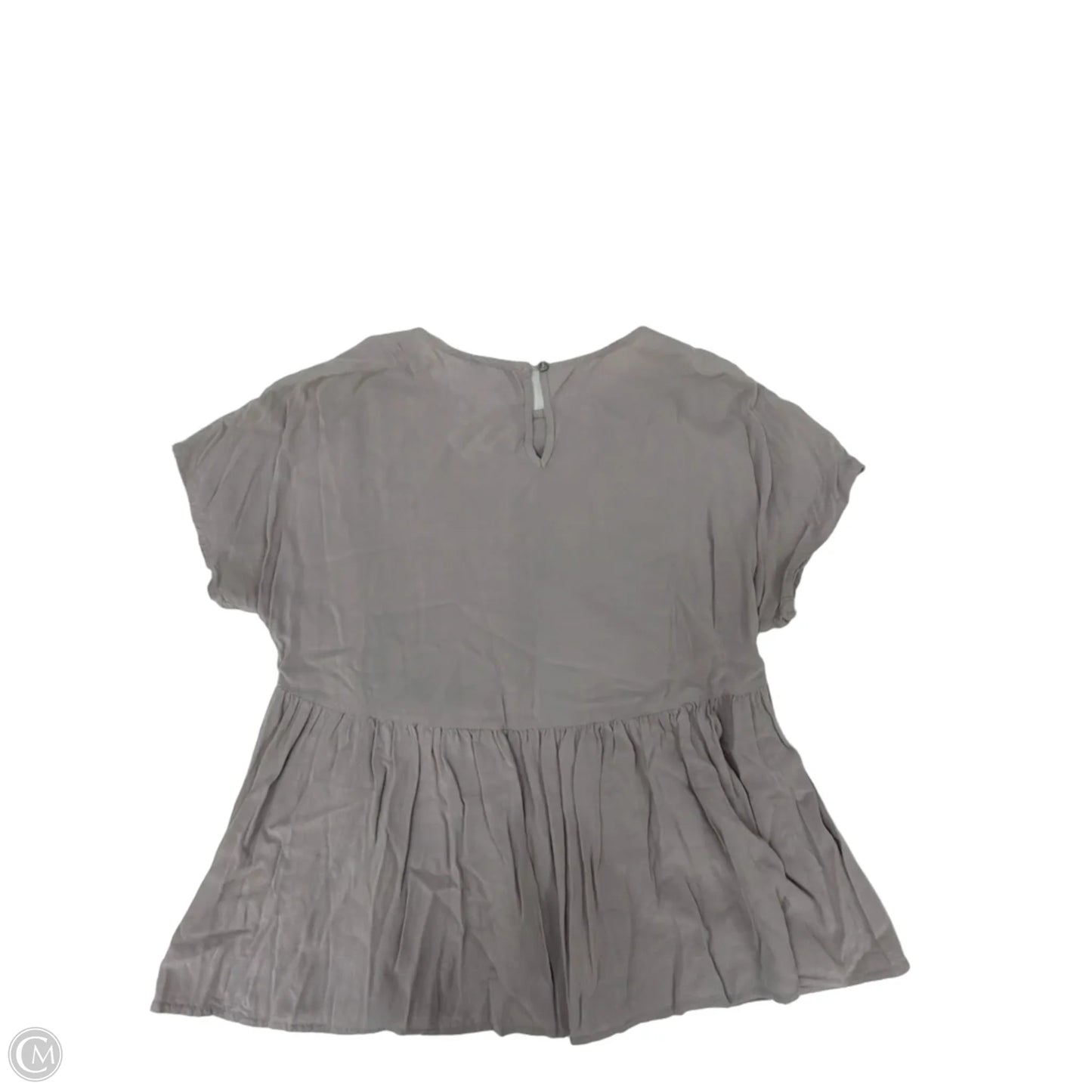 Top Short Sleeve By Jodifl In Grey, Size: S