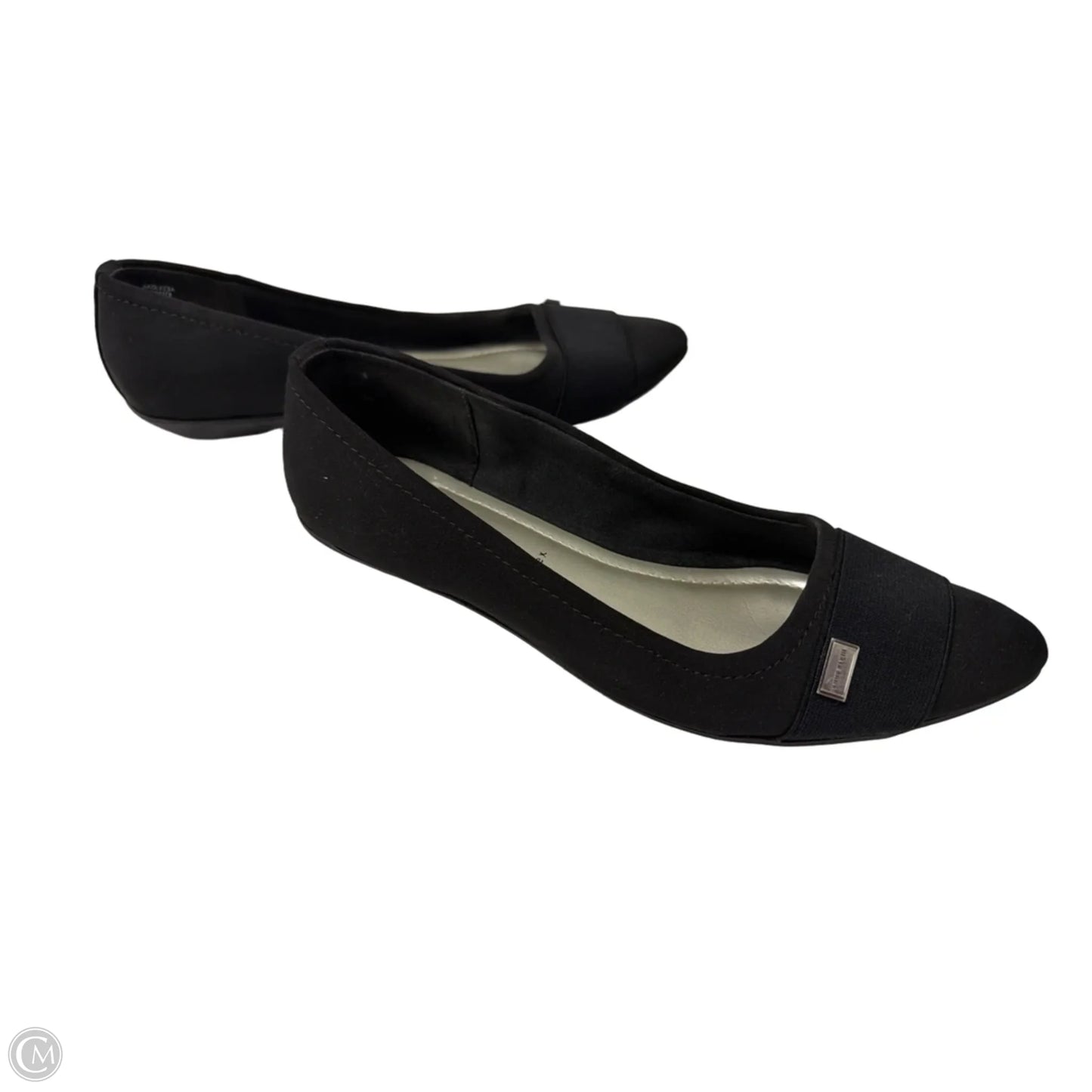 Sandals Flats By Anne Klein In Black, Size: 7.5