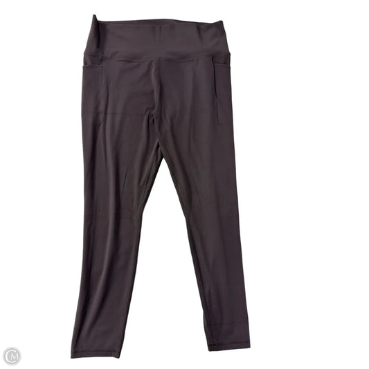 Athletic Leggings By Avia In Grey, Size: 1x