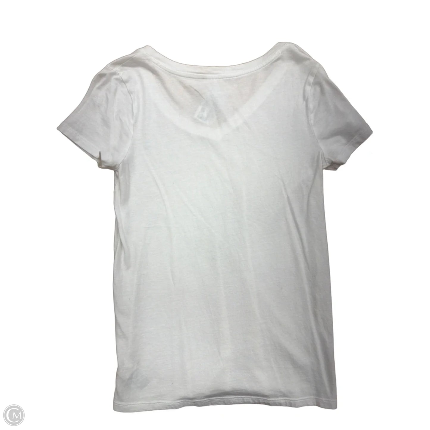 Top Short Sleeve Basic By Gap In White, Size: S