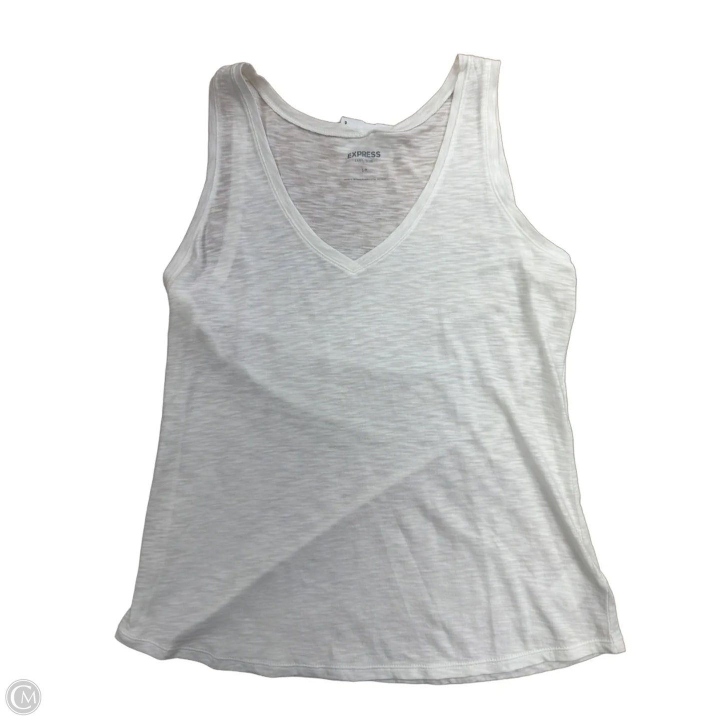 Tank Top By Express In White, Size: S