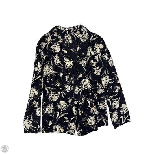 Kimono By Lush In Blue & Cream, Size: M