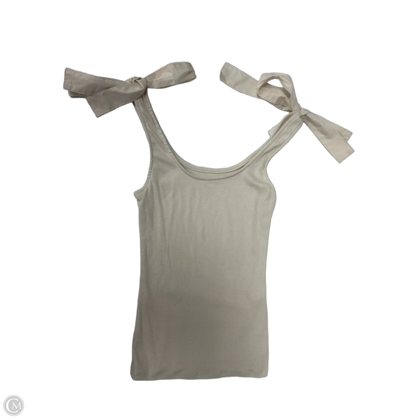 Tank Top By A New Day In Beige, Size: Xs