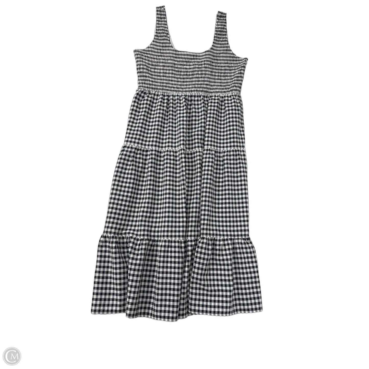Dress Casual Maxi By On 34th In Checkered Pattern, Size: Xl