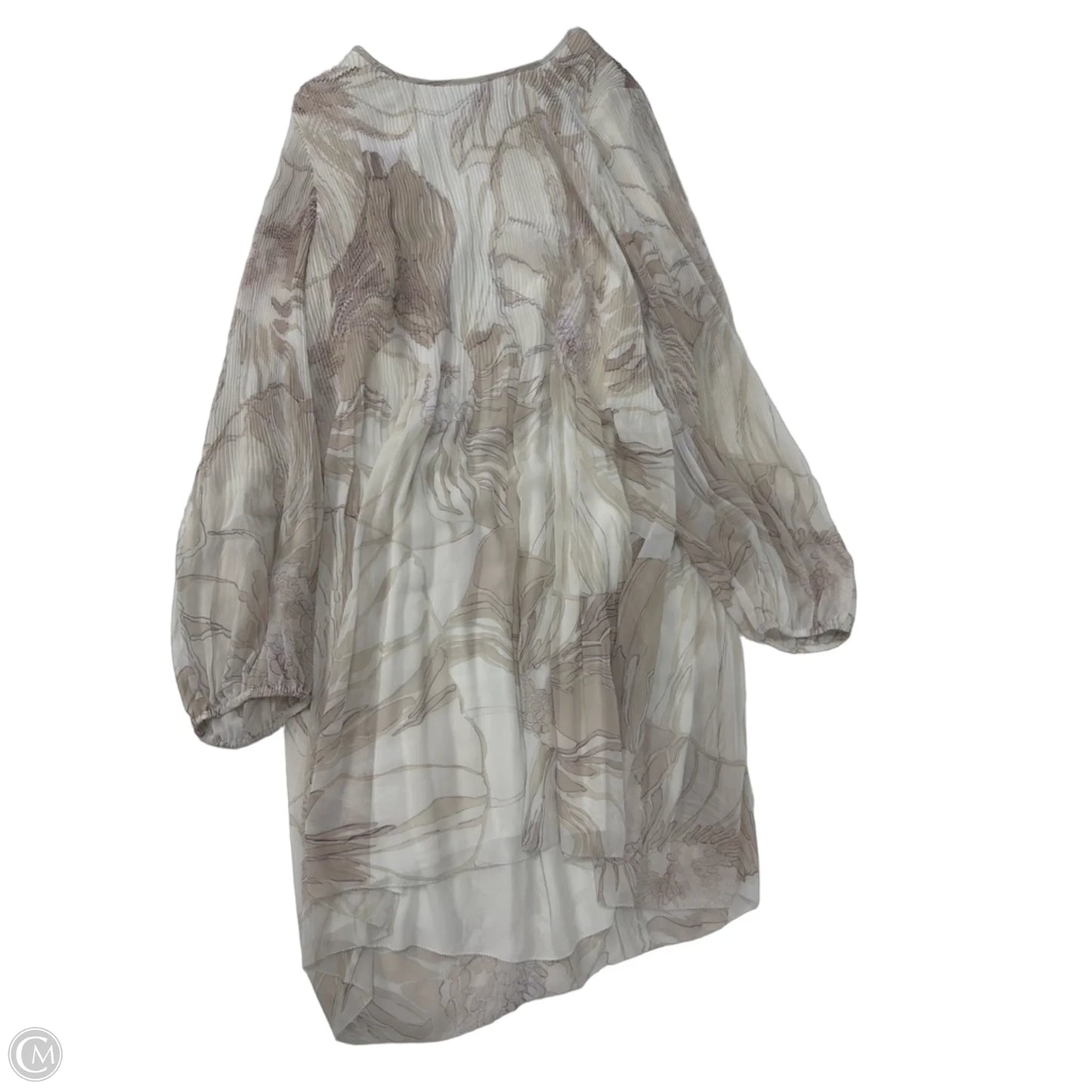 Dress Casual Short By Wilfred In Cream & Tan, Size: Xl