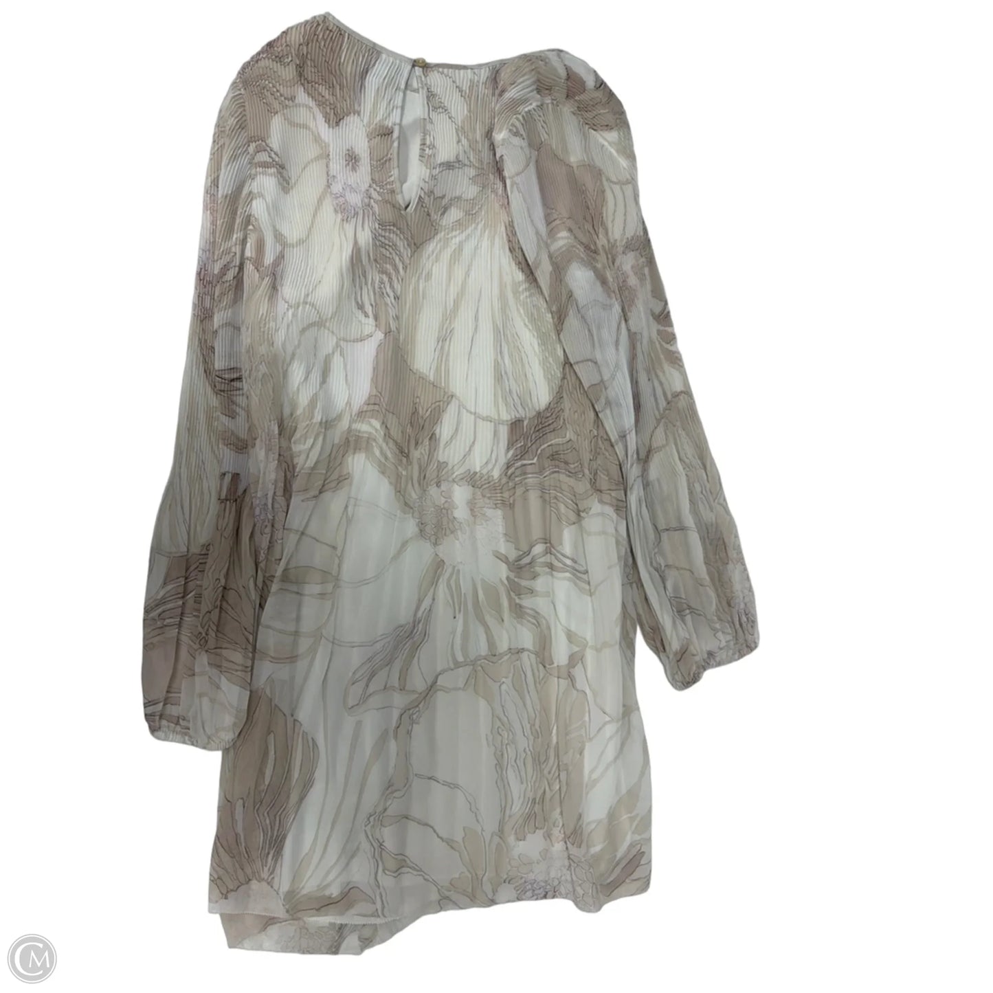 Dress Casual Short By Wilfred In Cream & Tan, Size: Xl