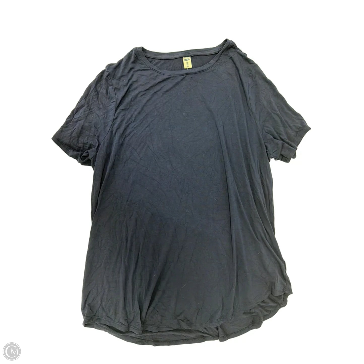 Top Short Sleeve Basic By Old Navy In Navy, Size: 1x