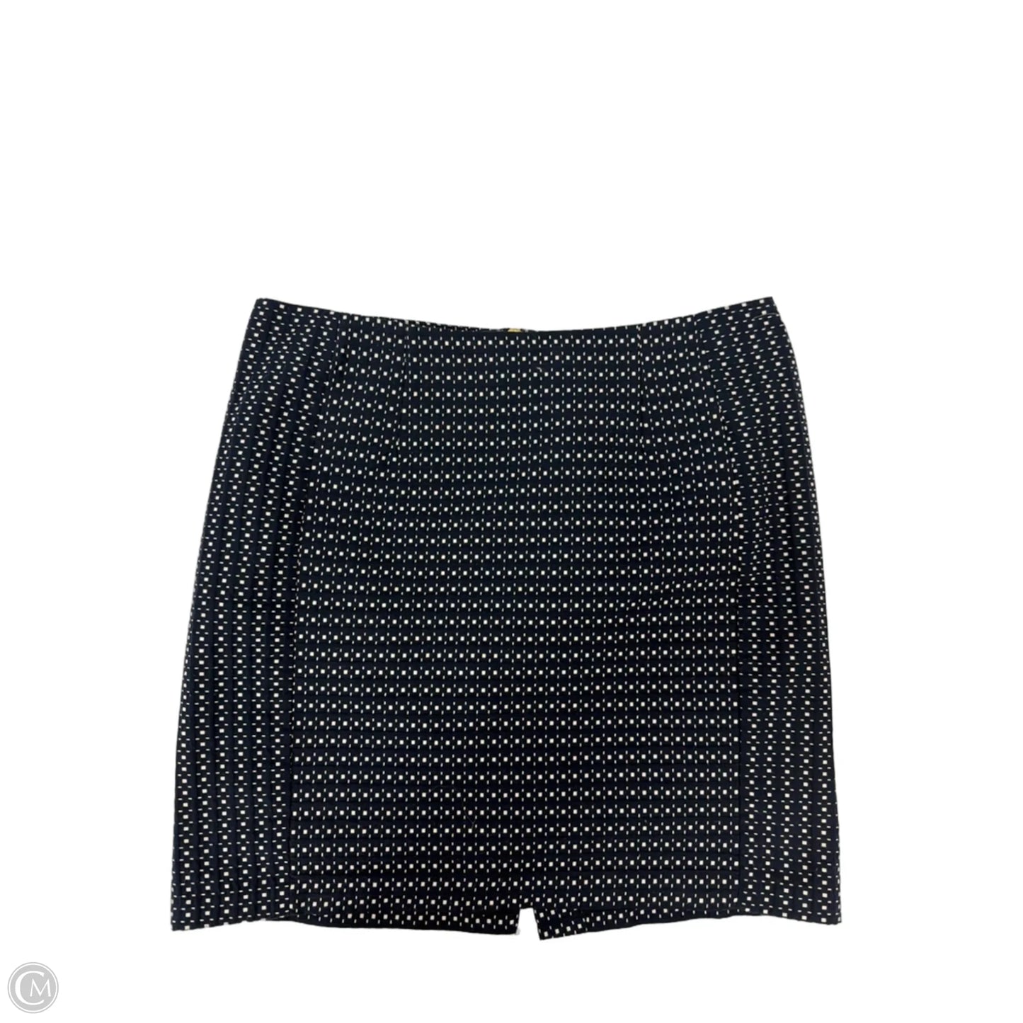 Skirt Mini & Short By Tommy Hilfiger In Blue & Cream, Size: 14