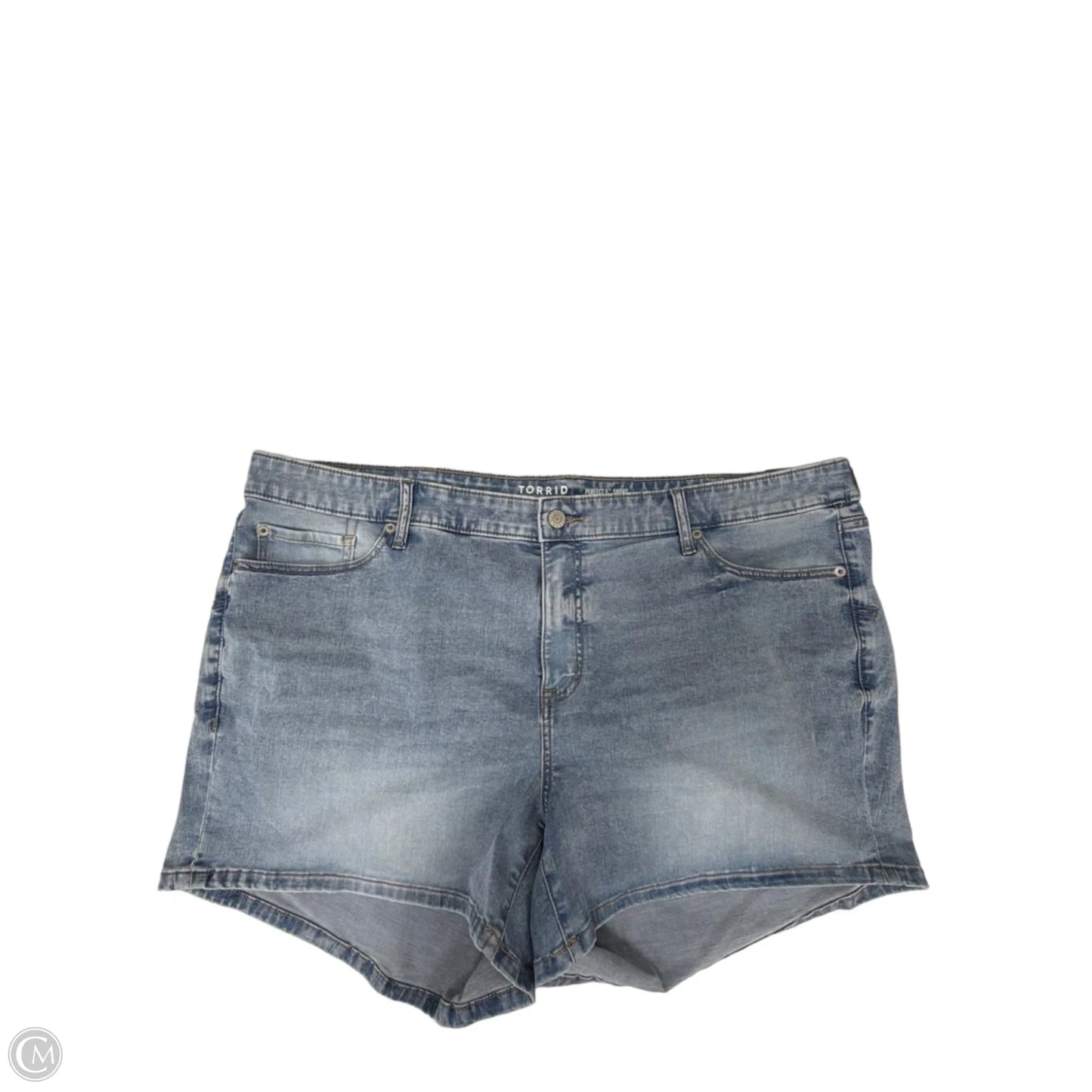 Shorts By Torrid In Blue Denim, Size: 24